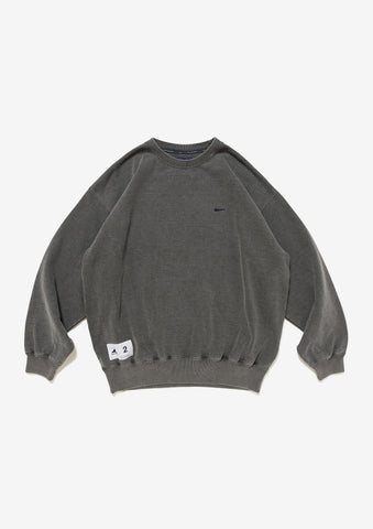 PE CREW NECK PIGMENT DYE