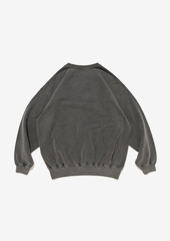 PE CREW NECK PIGMENT DYE