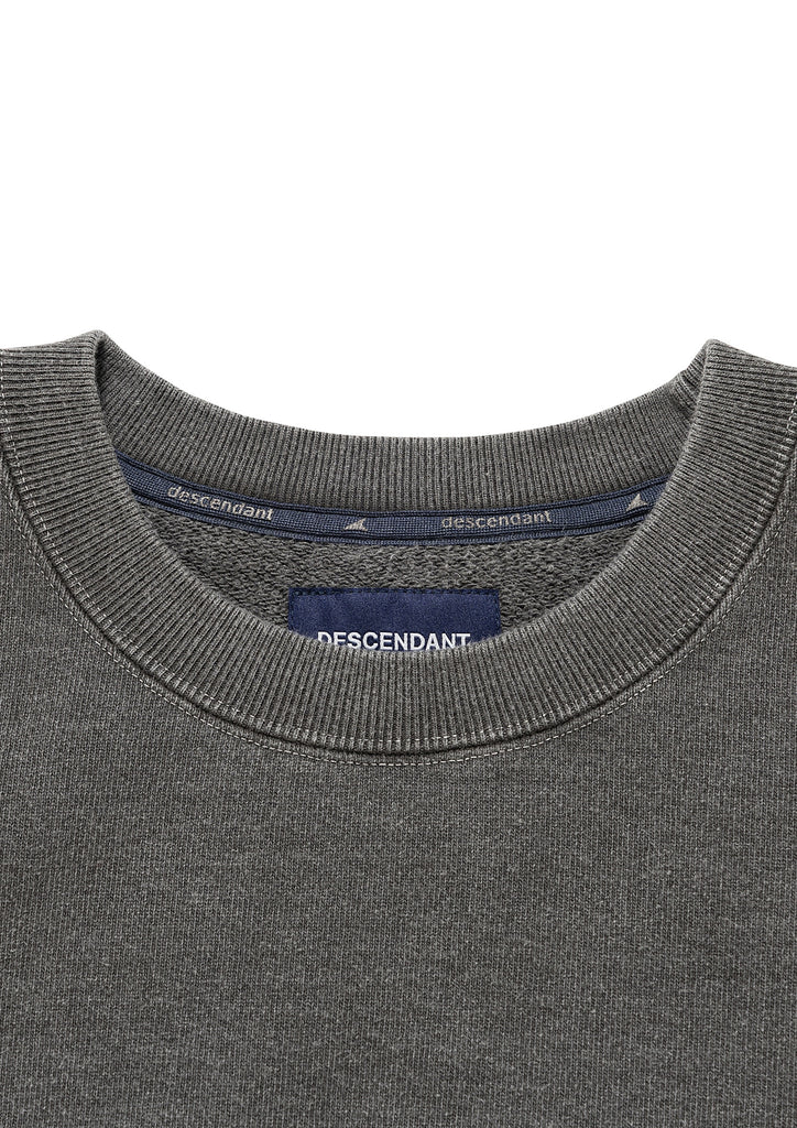 PE CREW NECK PIGMENT DYE