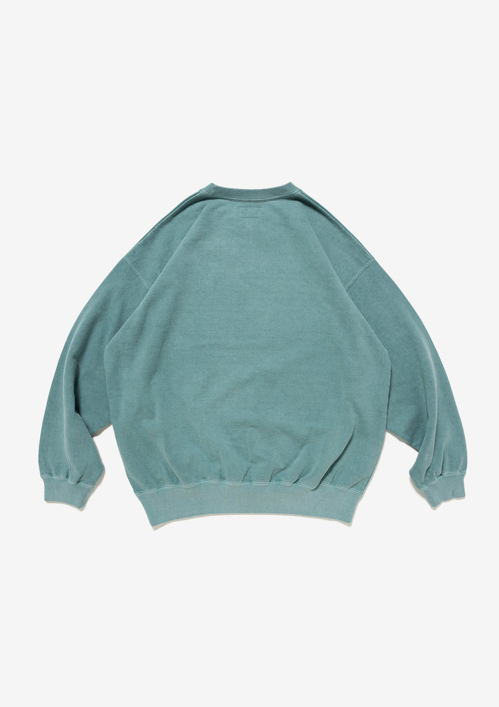 PE CREW NECK PIGMENT DYE