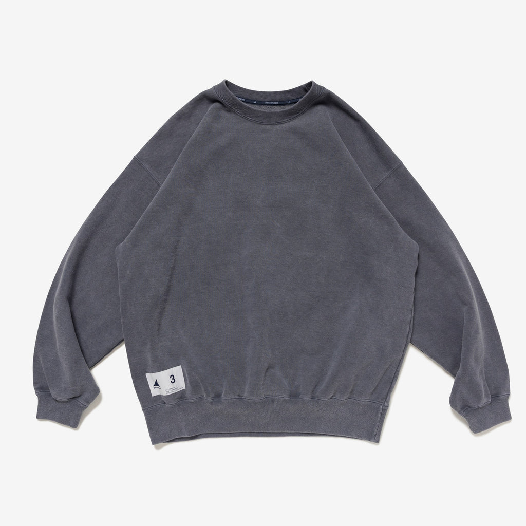 CETUS CREW NECK PIGMENT DYE