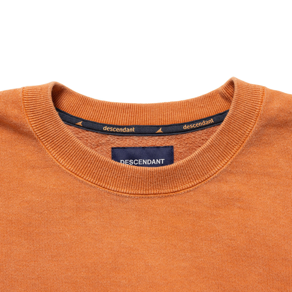 CETUS CREW NECK PIGMENT DYE