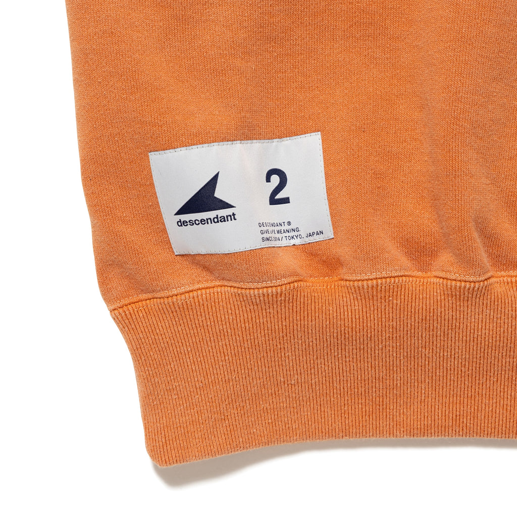 CETUS CREW NECK PIGMENT DYE