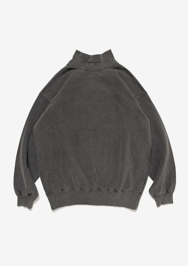 SPUR MOCK NECK PIGMENT DYE