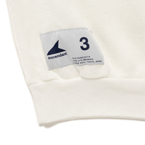 TORTOISE WAFFLE MOCK NECK LS