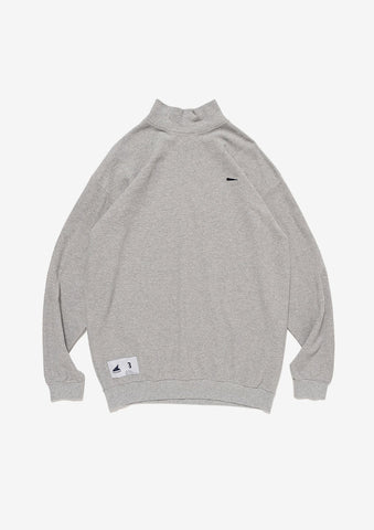 TORTOISE MOCK NECK LS