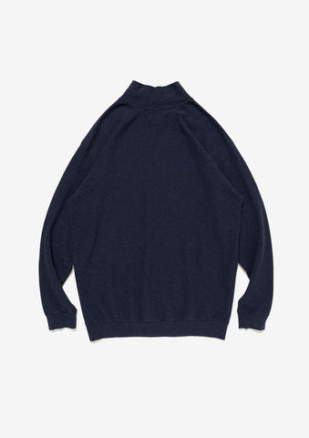 TORTOISE MOCK NECK LS