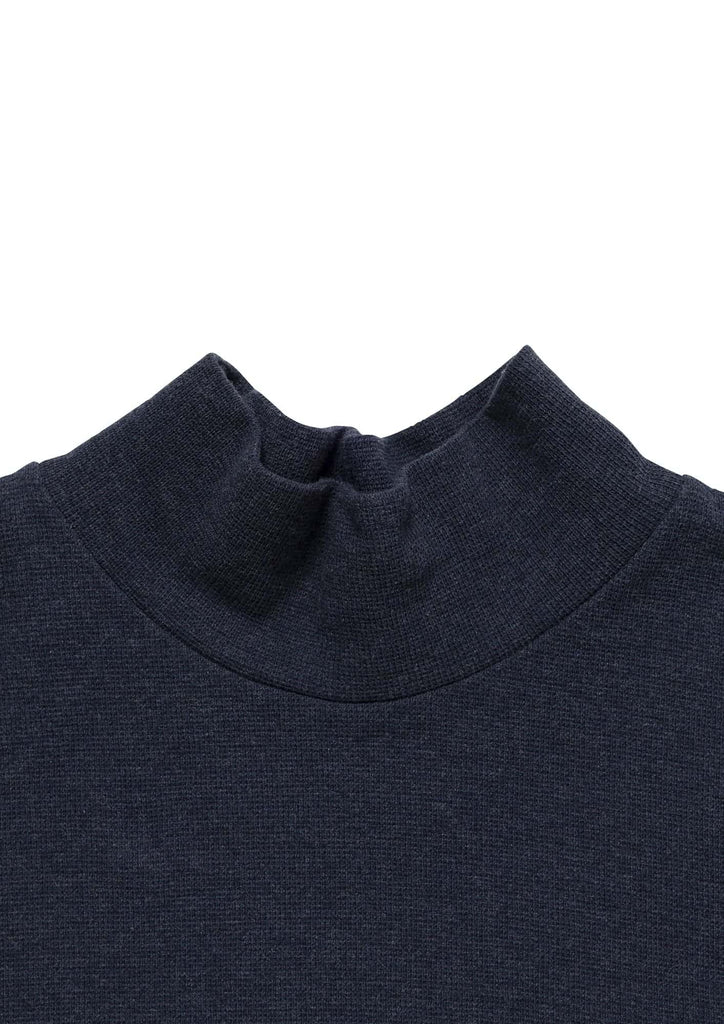 TORTOISE MOCK NECK LS