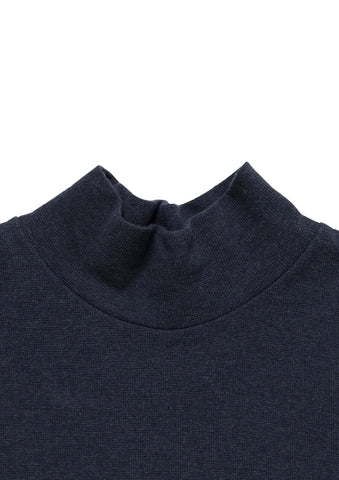 TORTOISE MOCK NECK LS