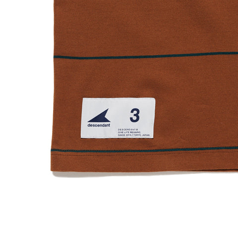 HORIZONTAL STRIPE POLO SS