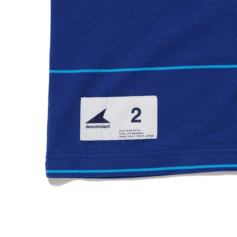 HORIZONTAL STRIPE POLO SS