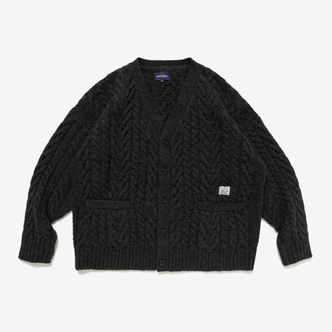 DESCENDANT PEGGY CARDIGAN ブラック04 XL 25AW DESCENDANT PEGGY CARDIGAN ブラック04 XL 25AW DESCENDANT PEGGY