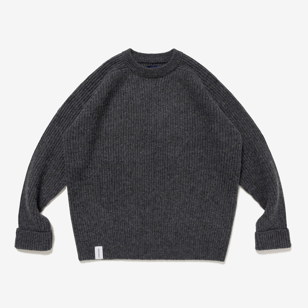 CLAM CREW NECK KNIT – DESCENDANT HIROSHIMA