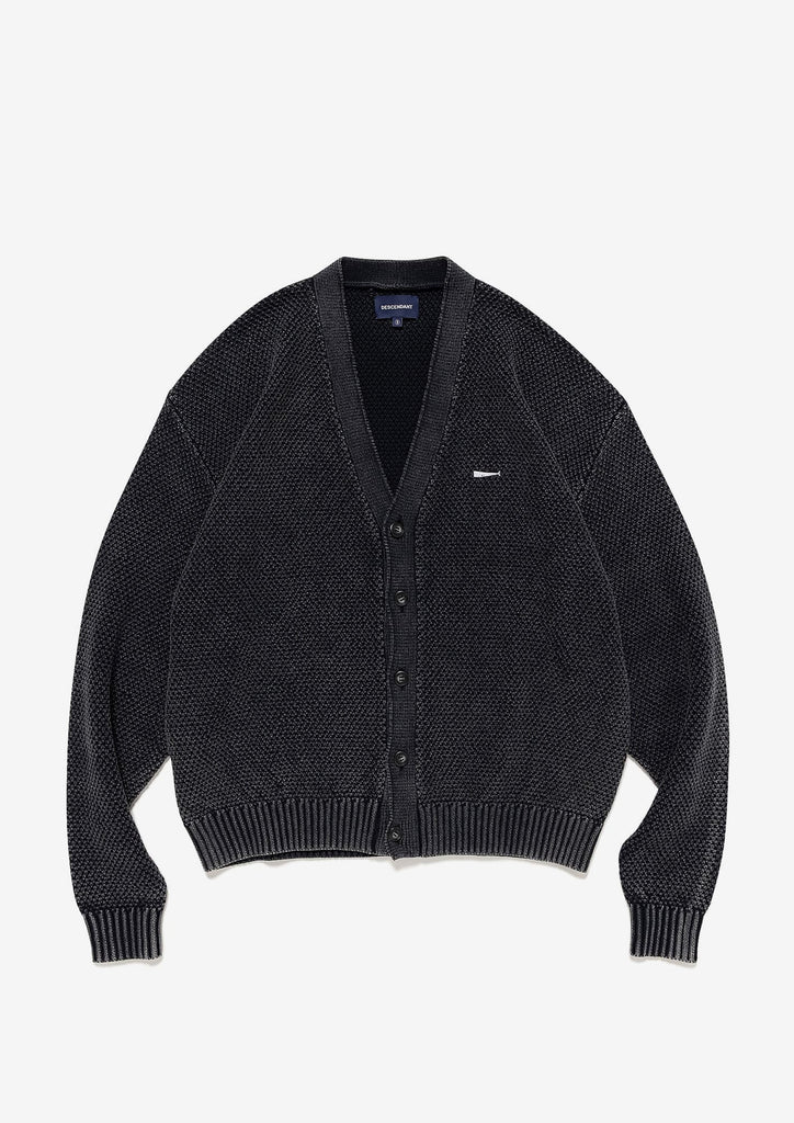 NURSE KNIT CARDIGAN PIGMNET DYE