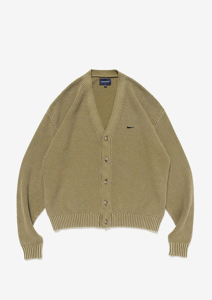 NURSE KNIT CARDIGAN PIGMNET DYE