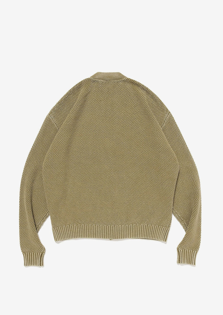 NURSE KNIT CARDIGAN PIGMNET DYE