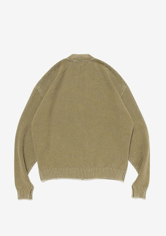 NURSE KNIT CARDIGAN PIGMNET DYE