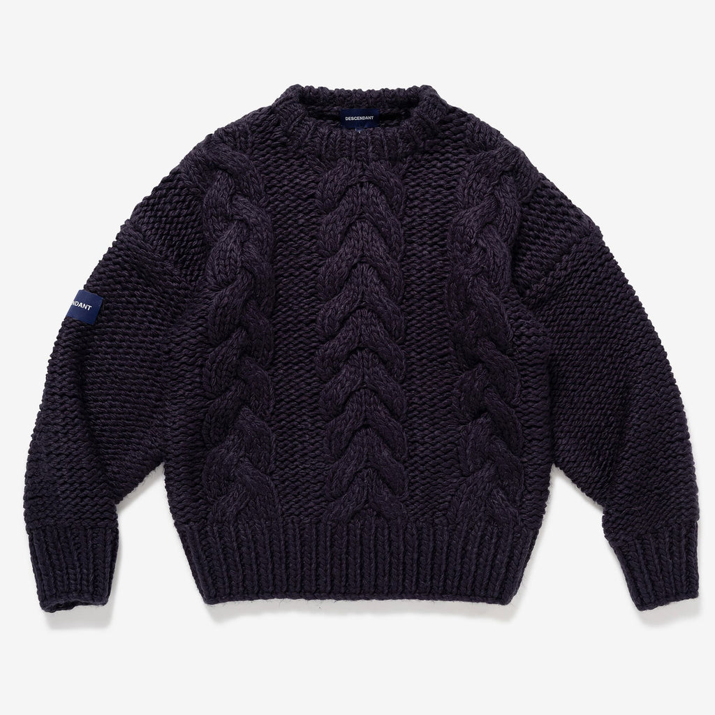 MAIN NOT CABLE KNIT