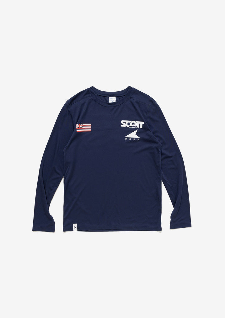 FLUKE UP RUSHGUARD LS SCOTT HAWAII