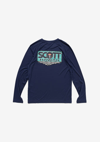 FLUKE UP RUSHGUARD LS SCOTT HAWAII