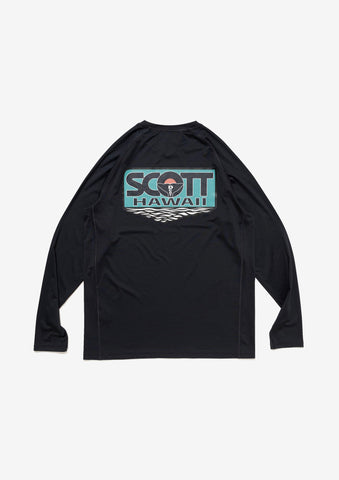 FLUKE UP RUSHGUARD LS SCOTT HAWAII
