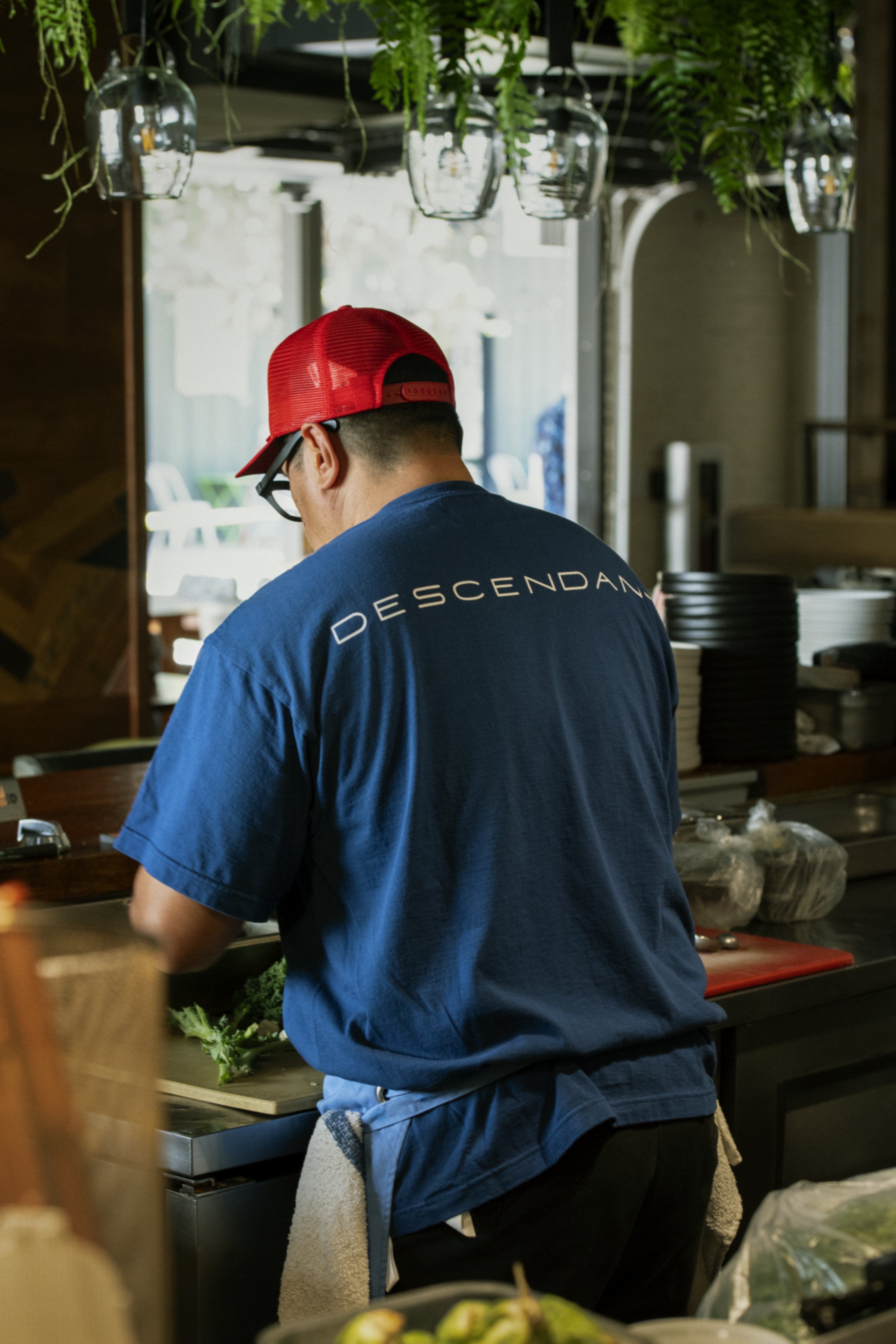 ステッカー　トート付き descendant BRONSON TWILL シャツ ステッカー トート付き descendant BRONSON TWILL シャツ - トップス